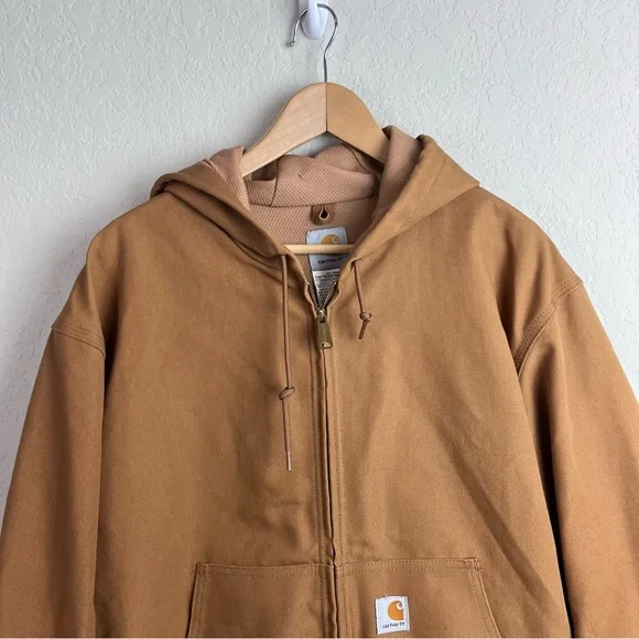 Carhartt Washed Duck Insulated Active Jacket Coat - Picture 3 of 15